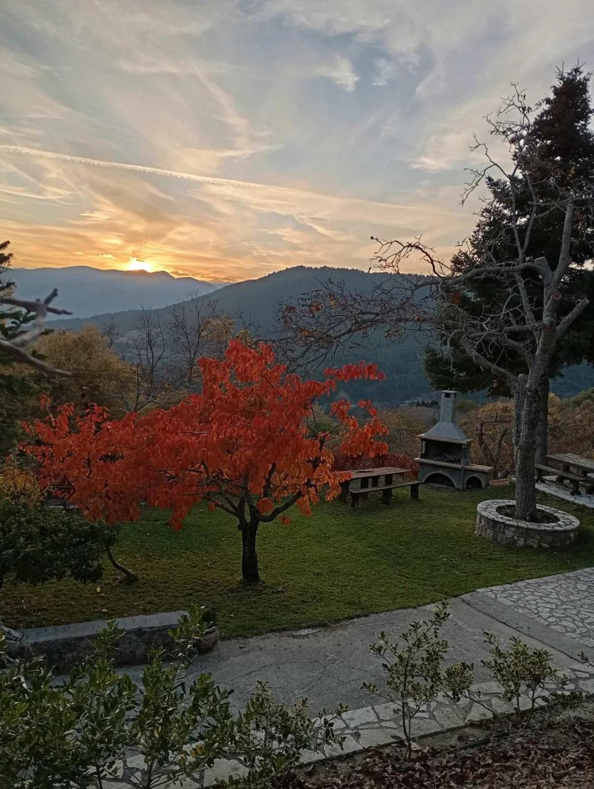 Ξενώνας Το Πατρικό Karya Buitenkant foto